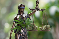 Lady justice and Marijuana, Cannabis legalization