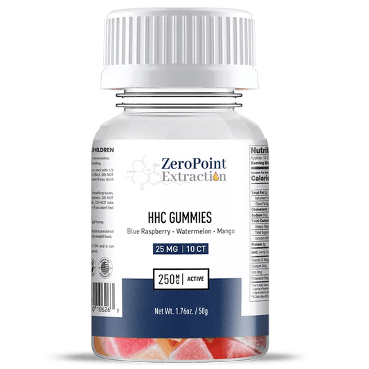 Buy HHC gummies online at Zero Point Extraction