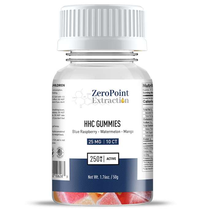 HHC gummies 250mg