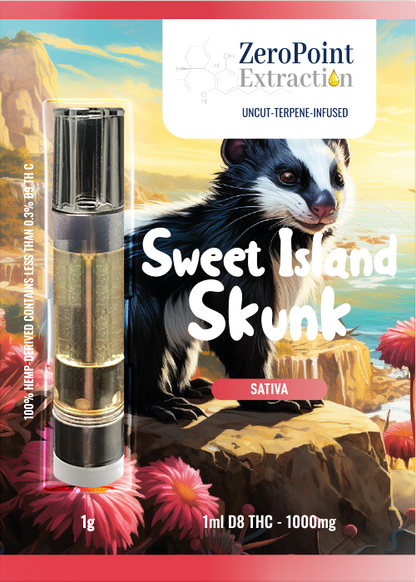 Sweet Island Skunk Delta 8 vape cart