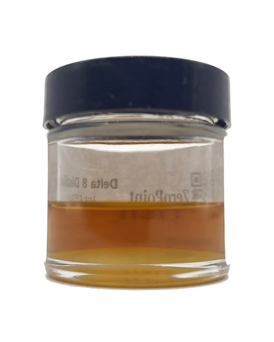 Buy High quality Delta 8 distillate online at Zero Point Extraction