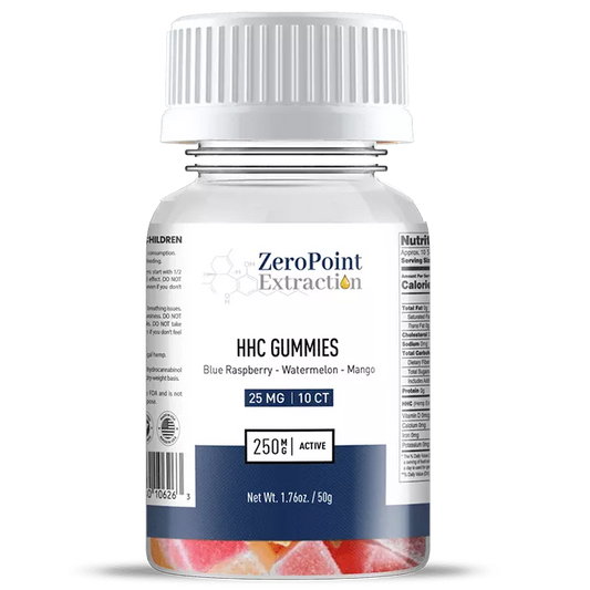 Buy HHC gummies online at Zero Point Extraction